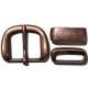 BUCKLE BELT SET 1 1/4 32mm ANTIQUE COPPER
